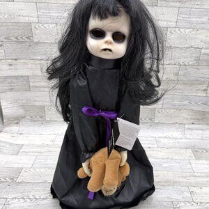 Brand New w/Tags 18" Spooky Village Possessed Animatronic Creepy Doll